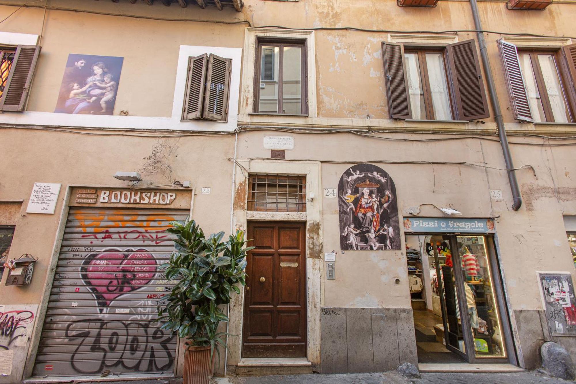 Happy Trastevere In Rome Buitenkant foto