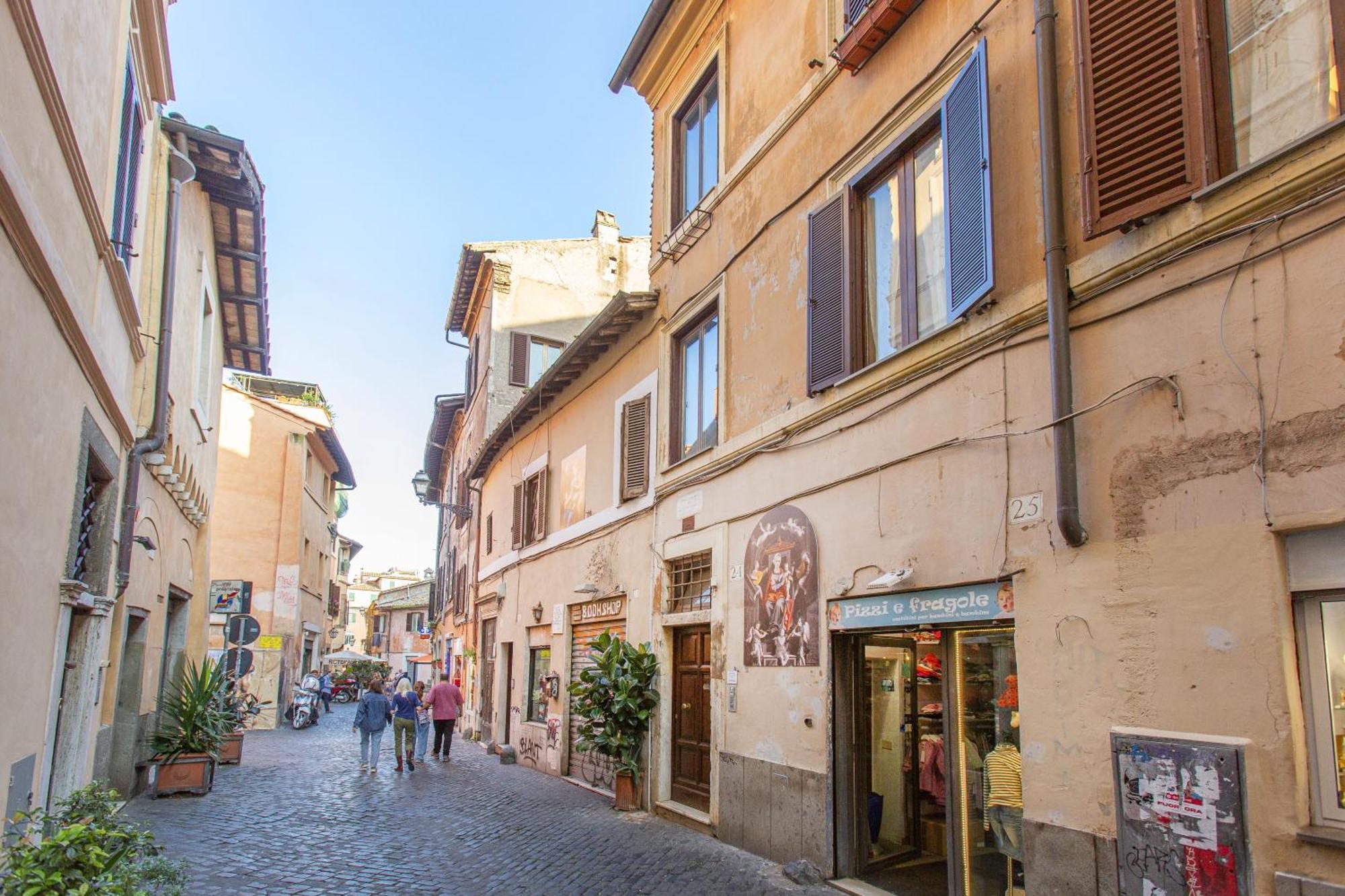 Happy Trastevere In Rome Buitenkant foto