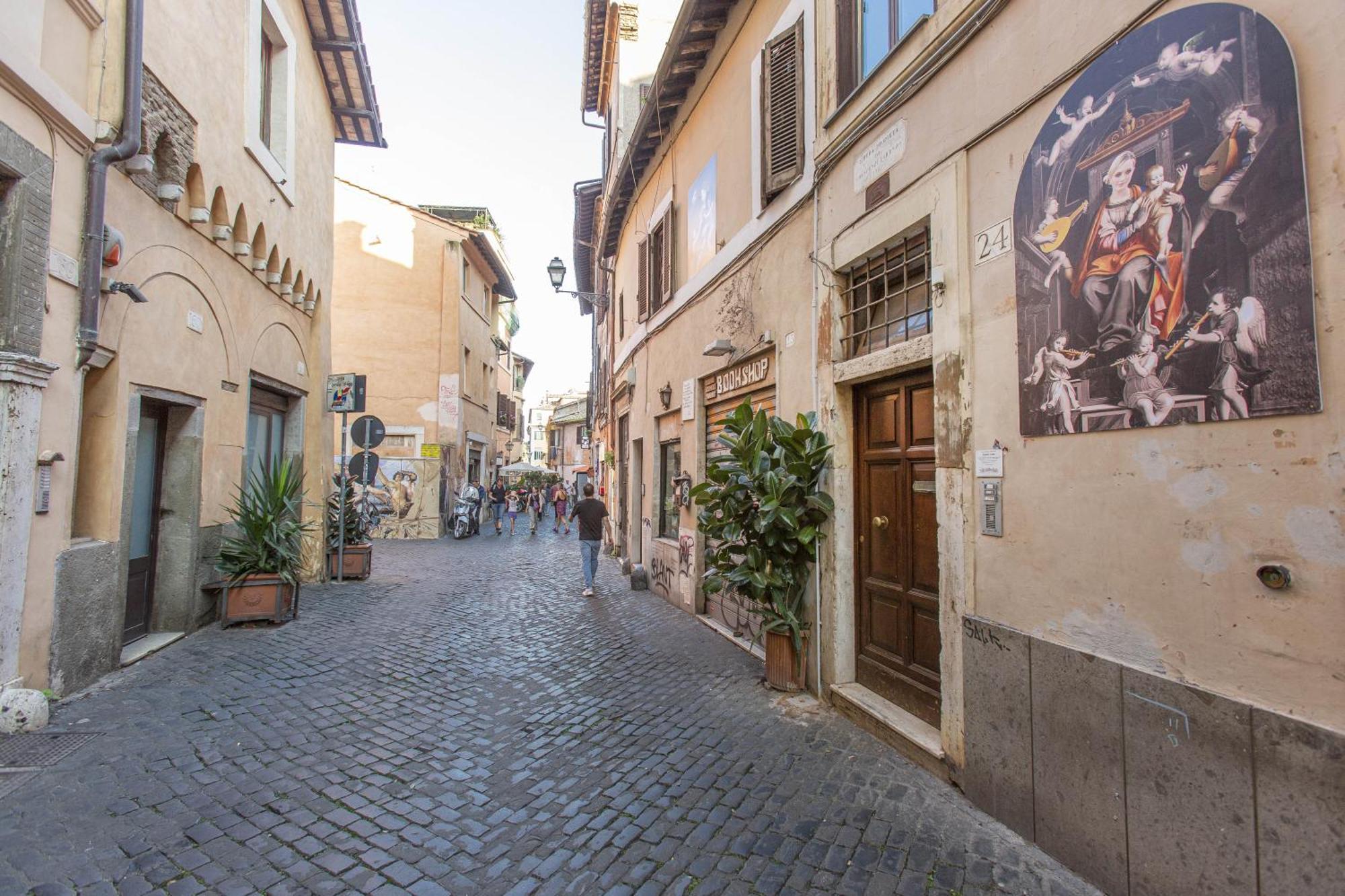Happy Trastevere In Rome Buitenkant foto